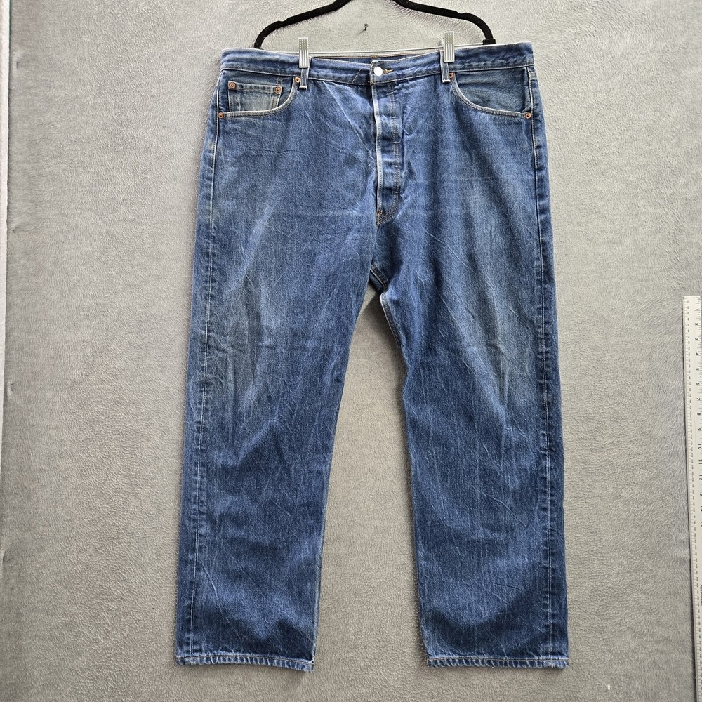 VINTAGE Levi's 501xx Men Jeans 44X32 Blue Denim Original Fit Straight Y2K